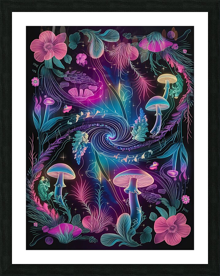 Enchanted Forest Dreamscape Picture Frame print