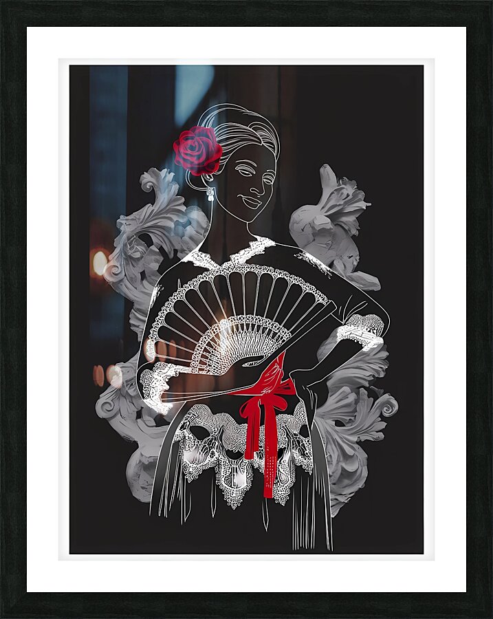 Spanish Elegance Picture Frame print
