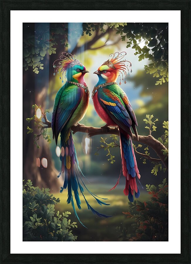 Enchanted Royals Picture Frame print
