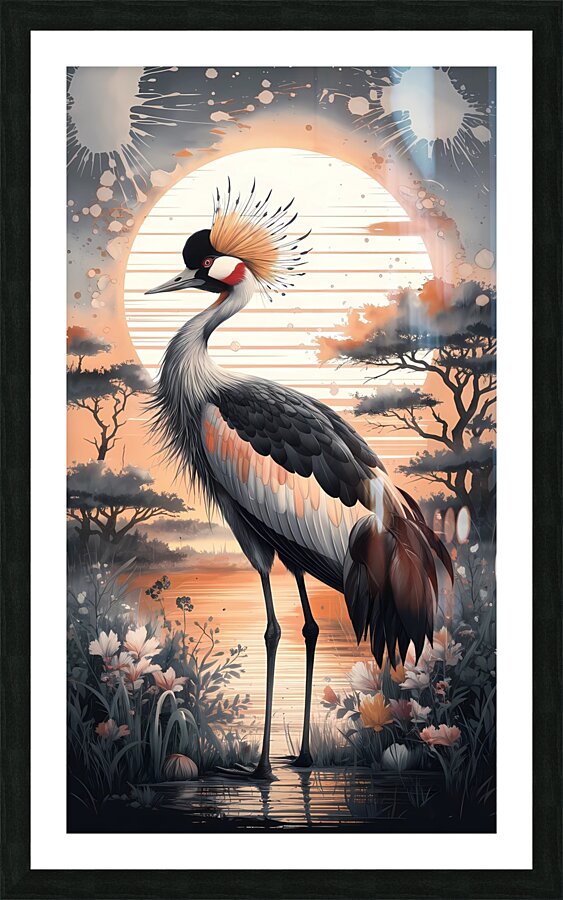 Regal Sunset Grace Picture Frame print
