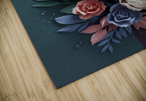 Whimsical Floral Elegance RAHEEM puzzle