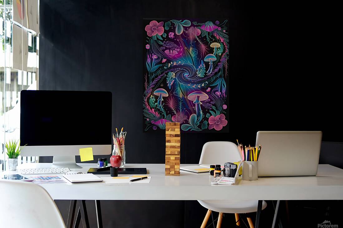 Enchanted Forest Dreamscape Reproduction