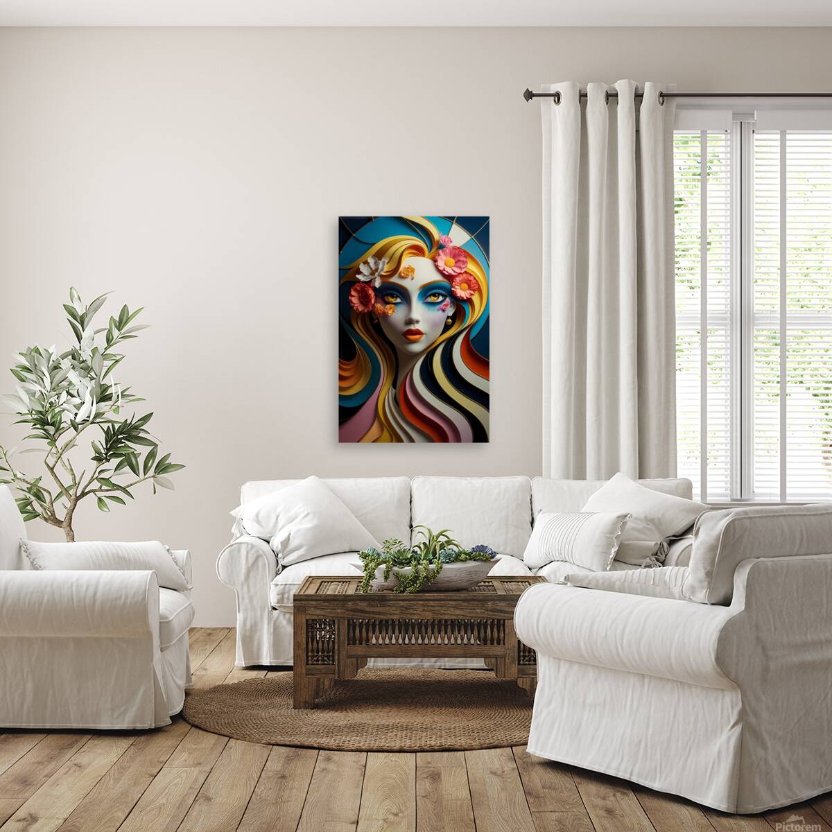 Vivid Bloom Vision Reproduction