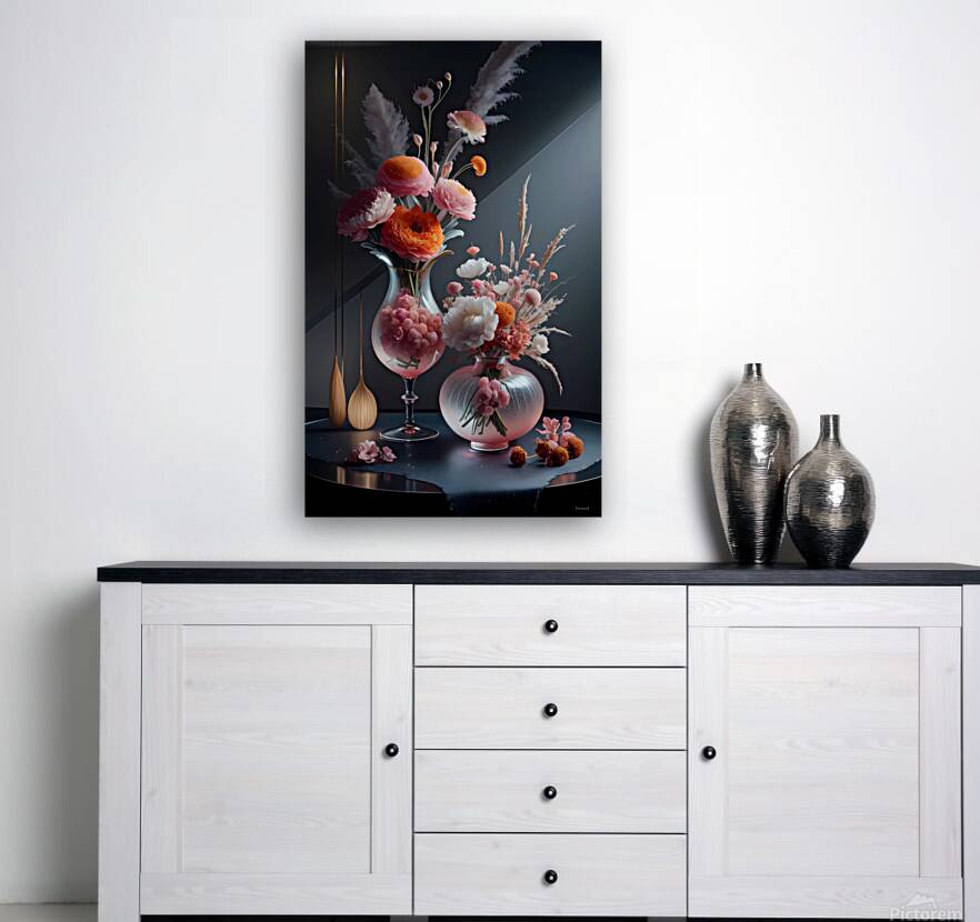 Floral Harmony Elegance Reproduction