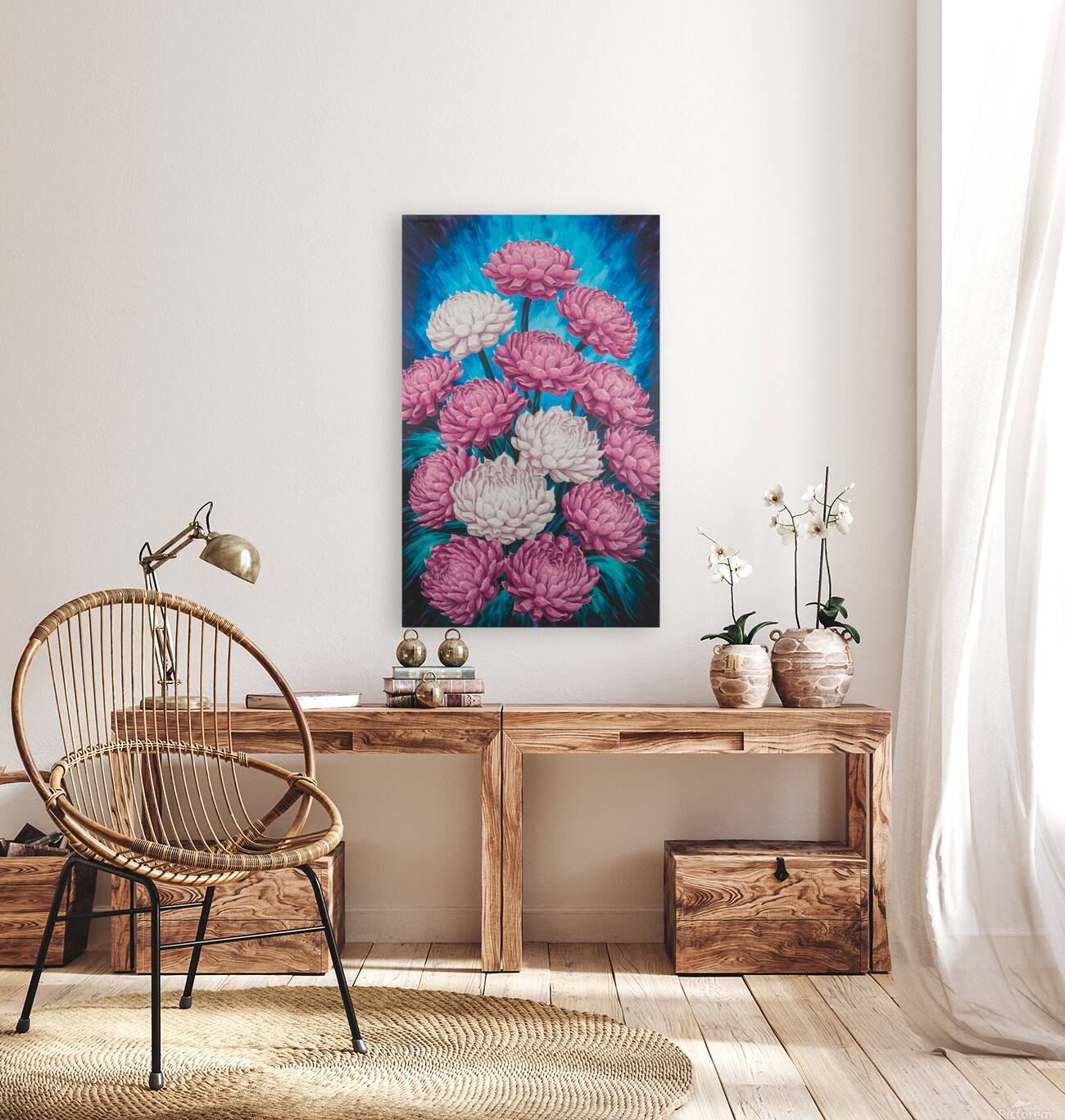 Blooming Petal Symphony Reproduction