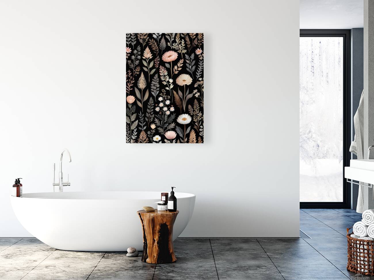 Botanical Elegance Unveiled Reproduction