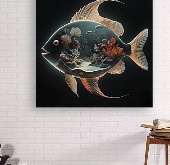 Underwater Silhouette Symphony by RAHEEM