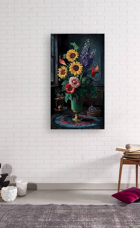 Victorian Bloom Harmony by RAHEEM