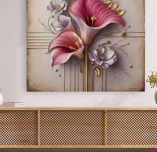 Modern Floral Elegance by RAHEEM