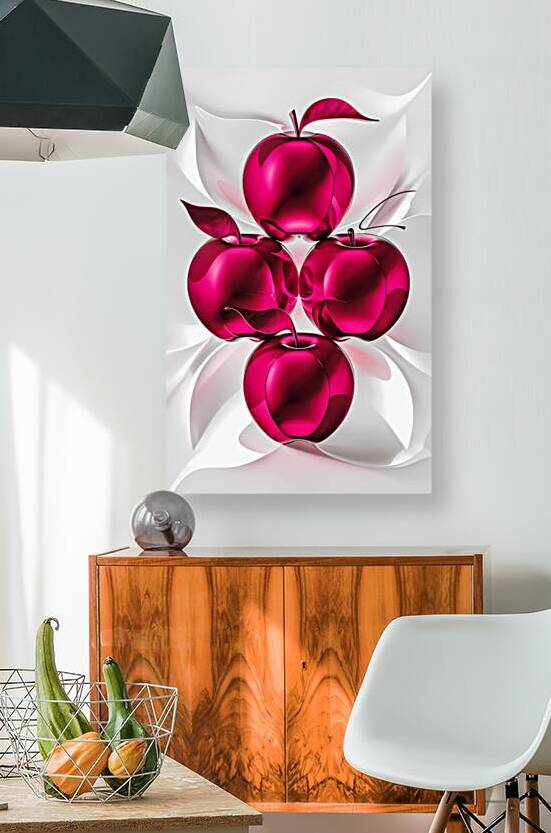 Vibrant Glass Apples by RAHEEM