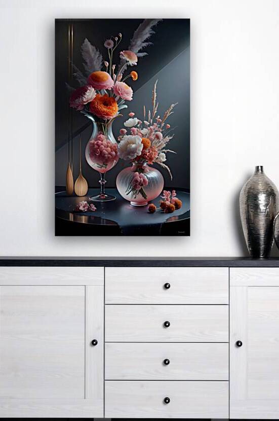 Floral Harmony Elegance Reproduction