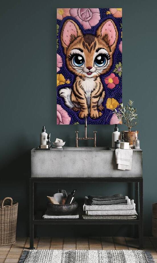 The Whimsical Meow Bliss by RAHEEM