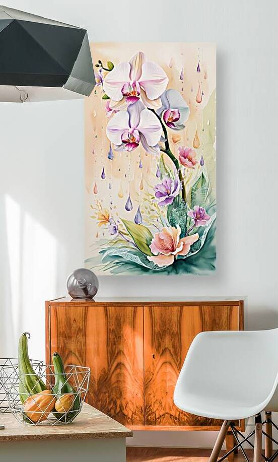 Blooming Raindrop Elegance by RAHEEM