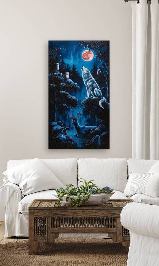 Mystic Moonlight Forest by RAHEEM