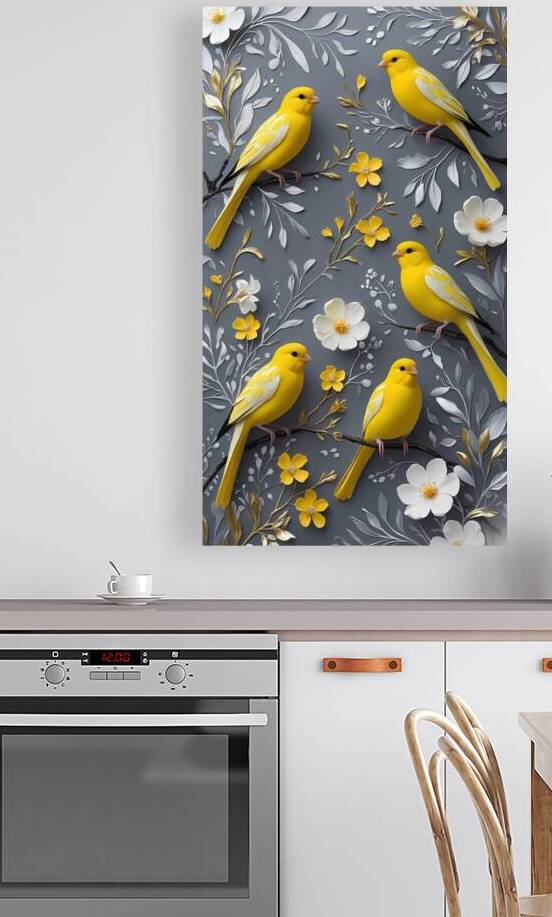 Whimsical Garden Symphony by RAHEEM