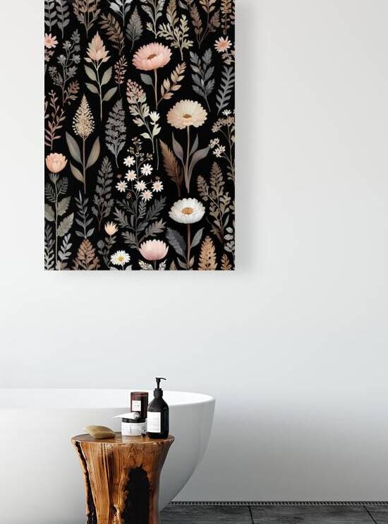 Botanical Elegance Unveiled Reproduction
