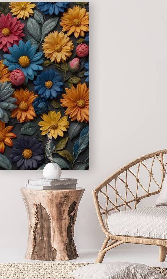 Blooming Elegance Unveiled Reproduction