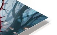 Thorned Elegance Bloom HD Metal print