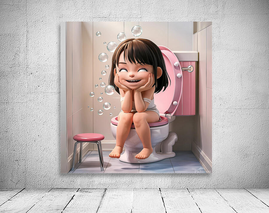Happy poops time Wall Preview