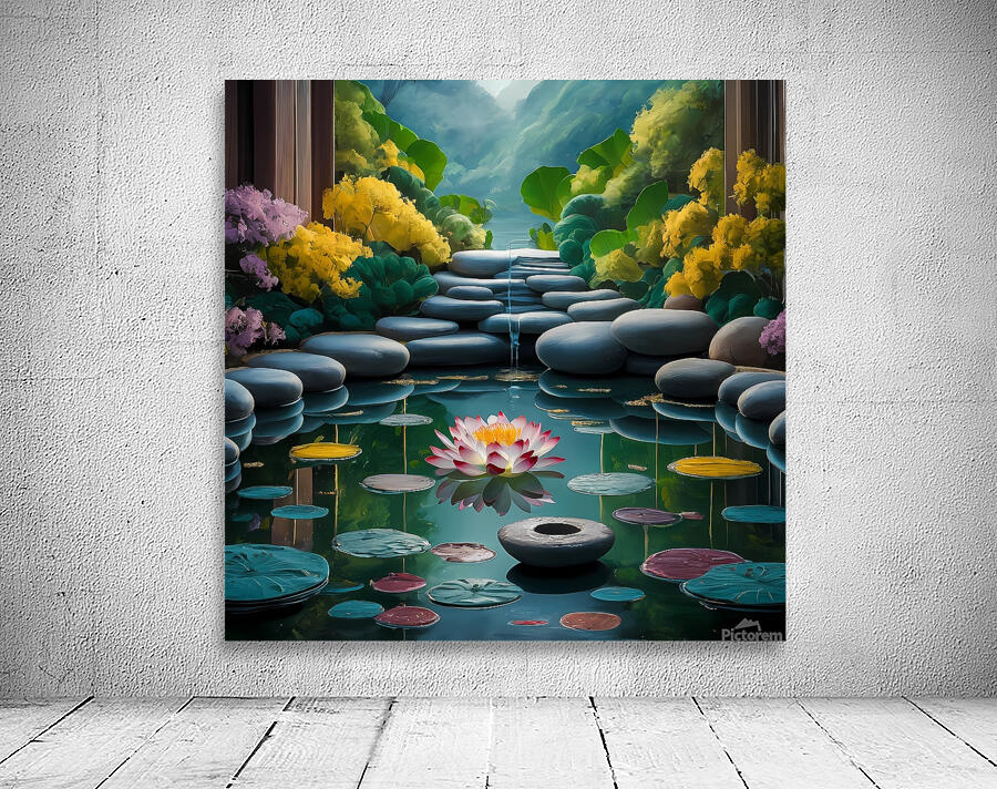 Tranquil Zen Oasis Wall Preview