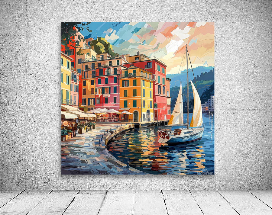 Sunlit Harbor Charm Wall Preview