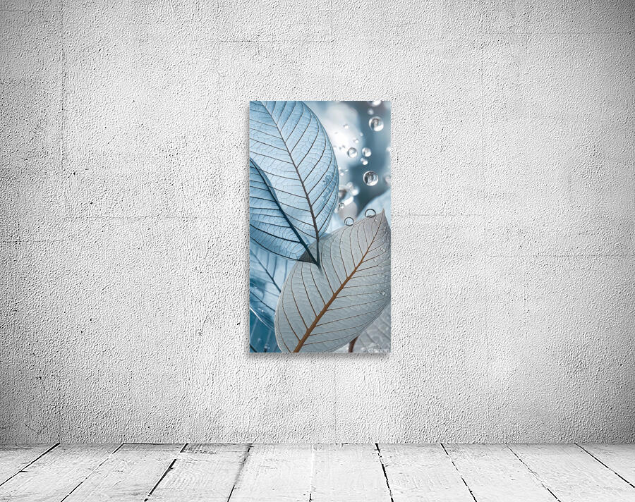 Ethereal Leaf Harmony Wall Preview
