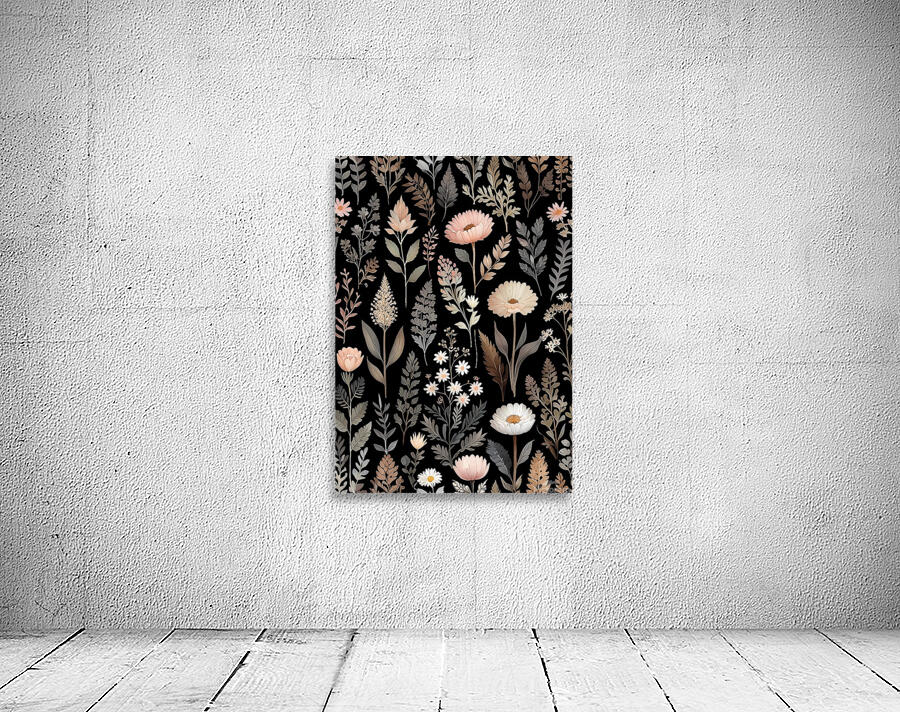 Botanical Elegance Unveiled Wall Preview
