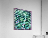 Amethyst Fish Scale Concerto Acrylic Print