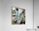 Lime Ricochet Oatmeal Acrylic Print