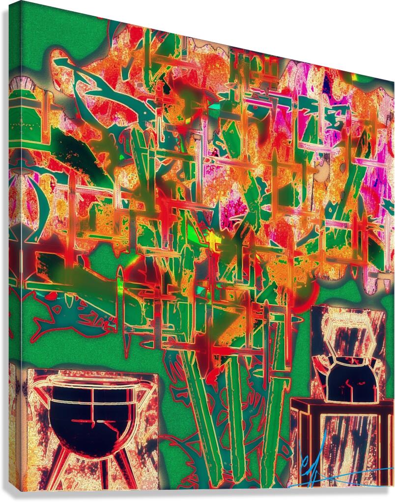 Peace Between the Pot & Kettle Canvas Print