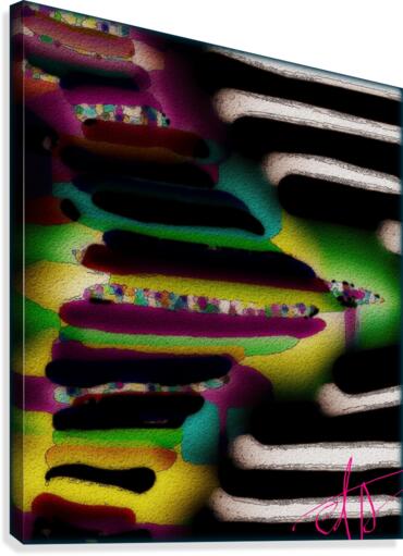 Toska Staircase Canvas Print