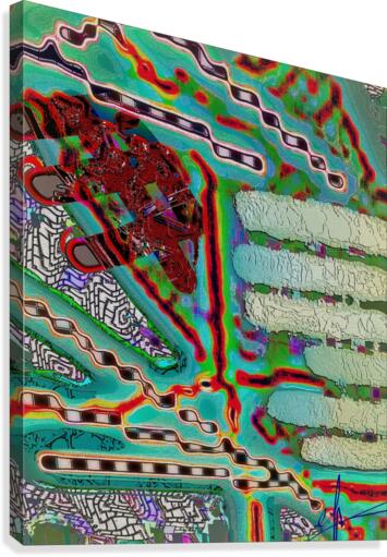 Oneiric Darwinistic Playtime Canvas Print