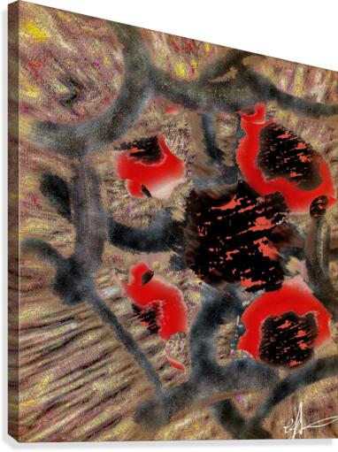 Vacuum in the Todash Darkness Canvas Print