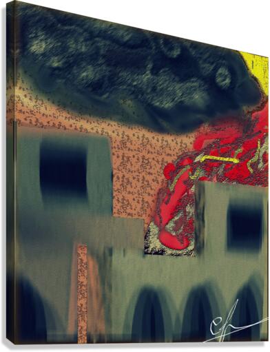 Herculaneum 79 CE Canvas Print