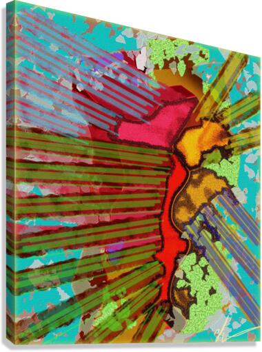 Matter & Antimatter Annihilate Canvas Print