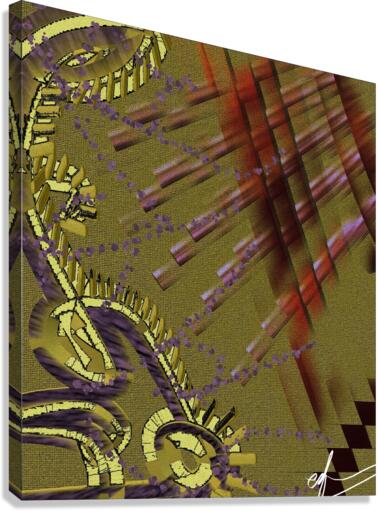 Stagnant Occhiolistics Canvas Print