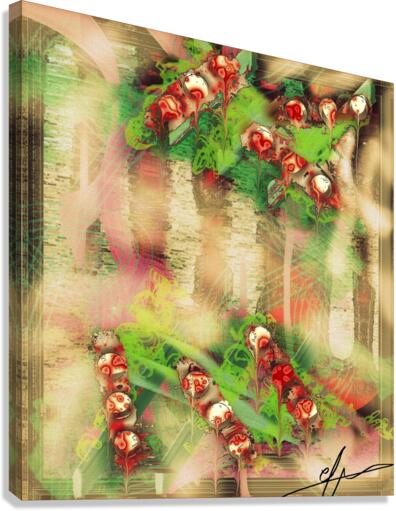 When Radishes Bleed Consider Leaving Canvas Print