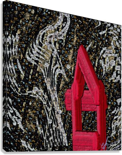 Red Shotgun Canvas Print