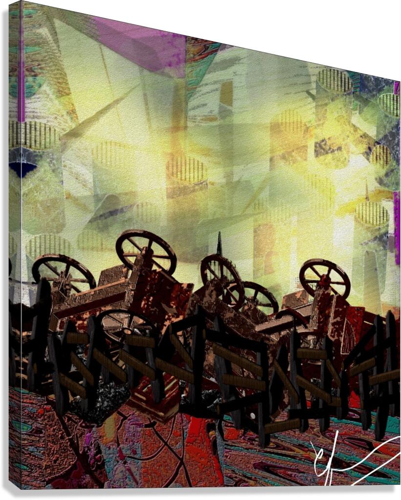 The Barricades Canvas Print