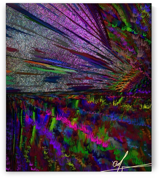Life Blooms in the Terminator on Gliese 581g by Ed Purchla