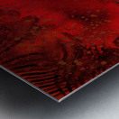 Martian Dust Storm Metal print