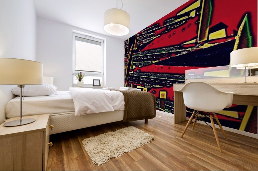 Gongs Mural print