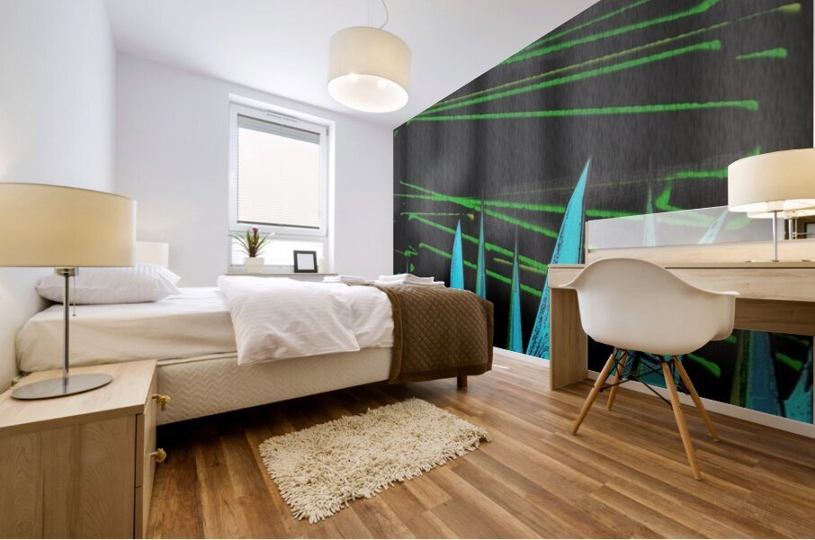 4loorplan4aseeling Mural print
