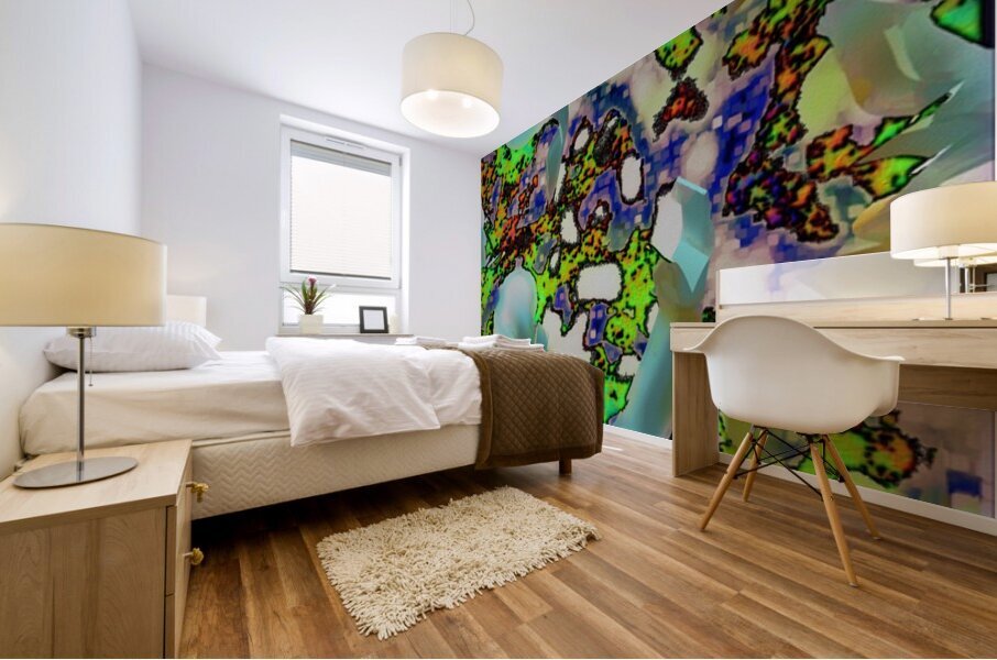 Dolphins Mural print