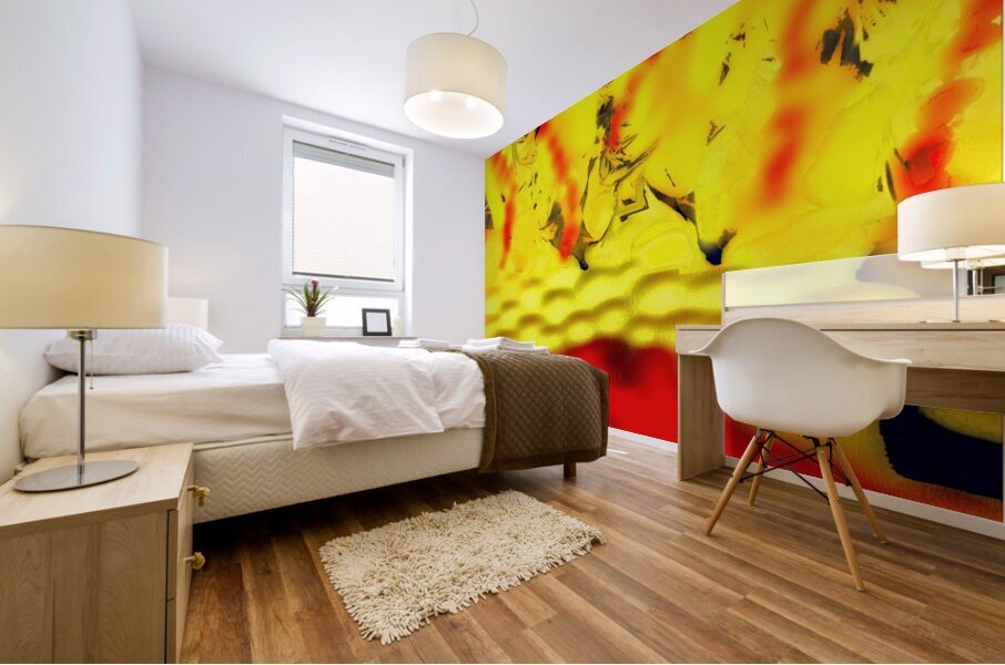 Gremlin Sunrise Mural print