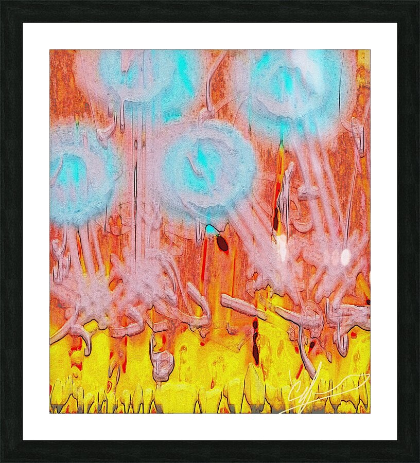Receptors Picture Frame print