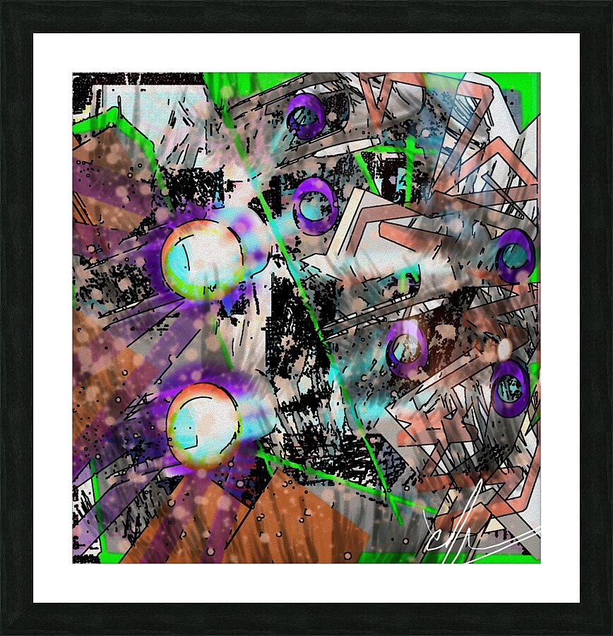 Bis Quinque Picture Frame print
