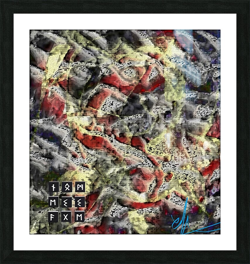 When Dragons Dream Picture Frame print