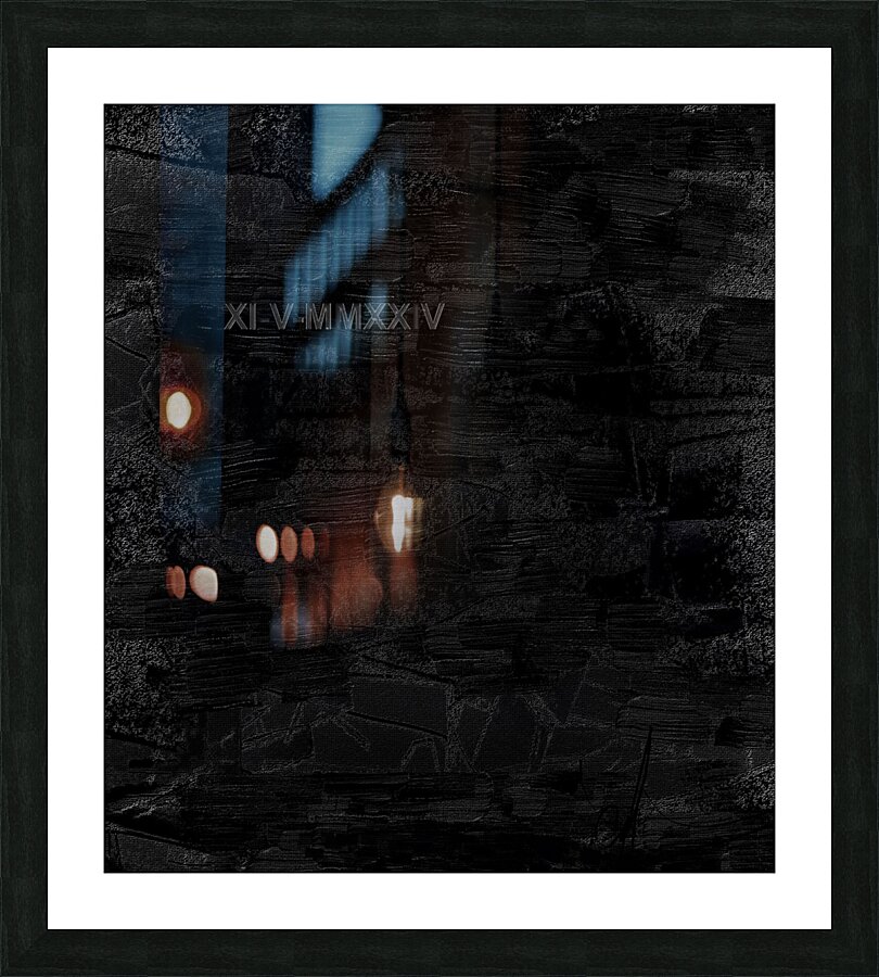 Ellipsis Picture Frame print