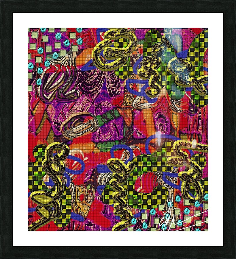 The Hunch Picture Frame print